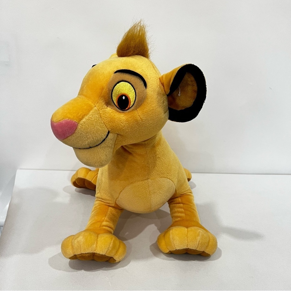 Disney Lion King Simba Plush Stuffed Animal Size 19" Golden Yellow - Picture 9 of 15